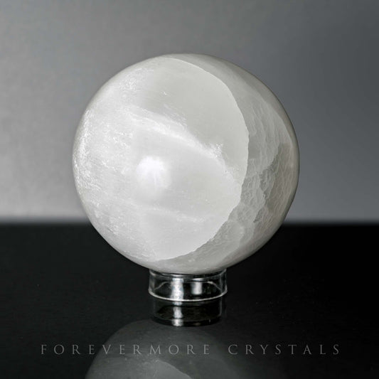 Selenite Polished Sphere