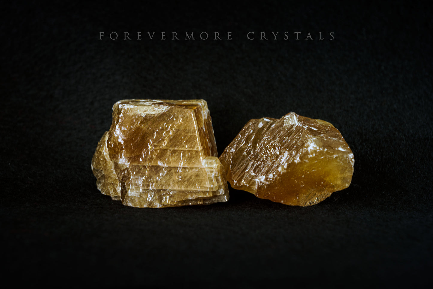 Honey Calcite Raw Chunks