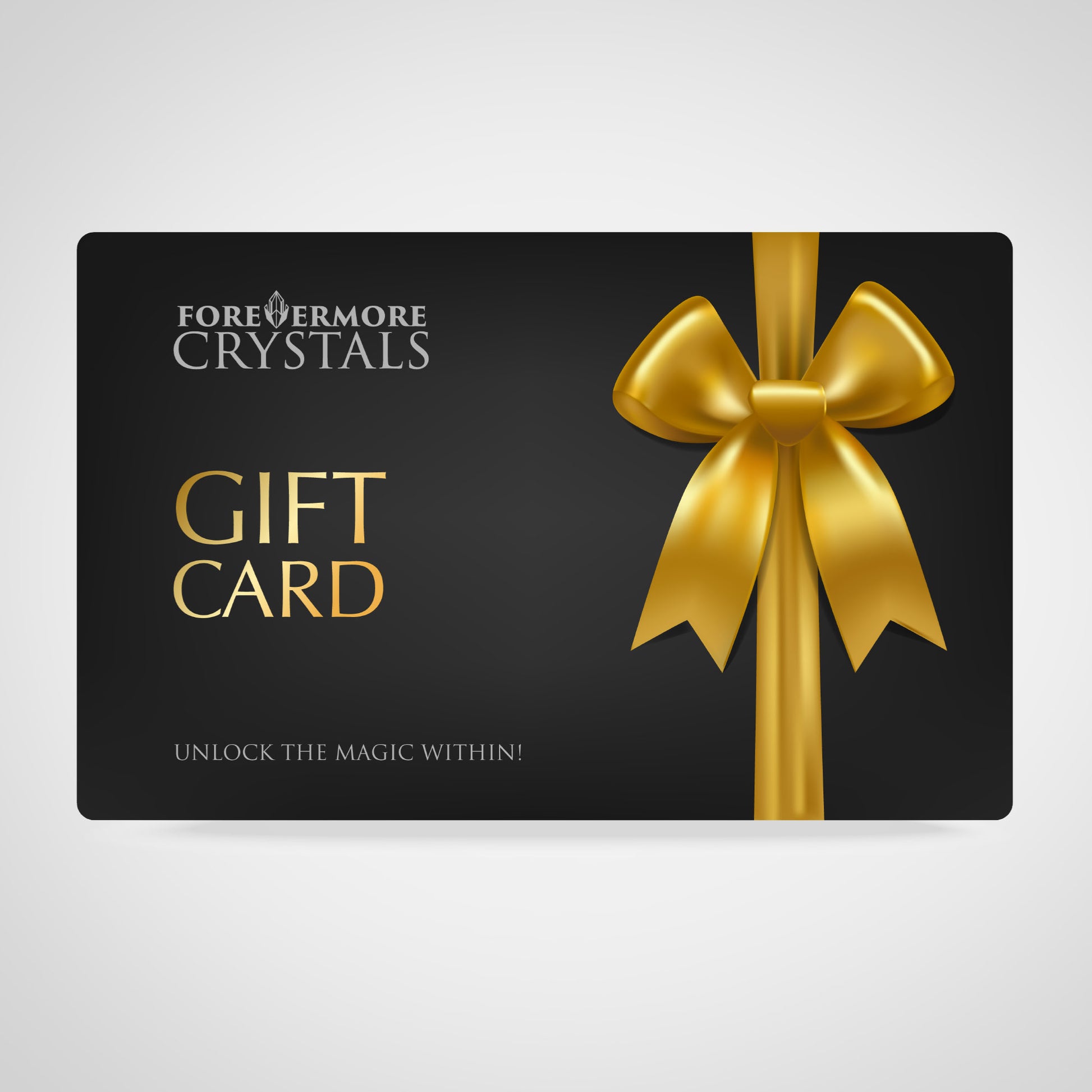 Forevermore Crystals Gift Cards. Unlock the Magic Within!